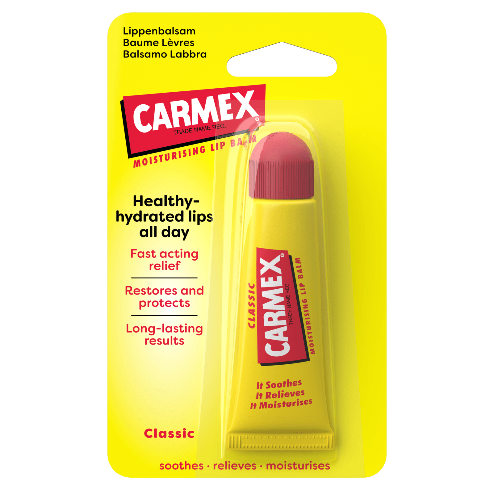 Carmex CARMEX Ajakápoló tubusos a csomagolásában