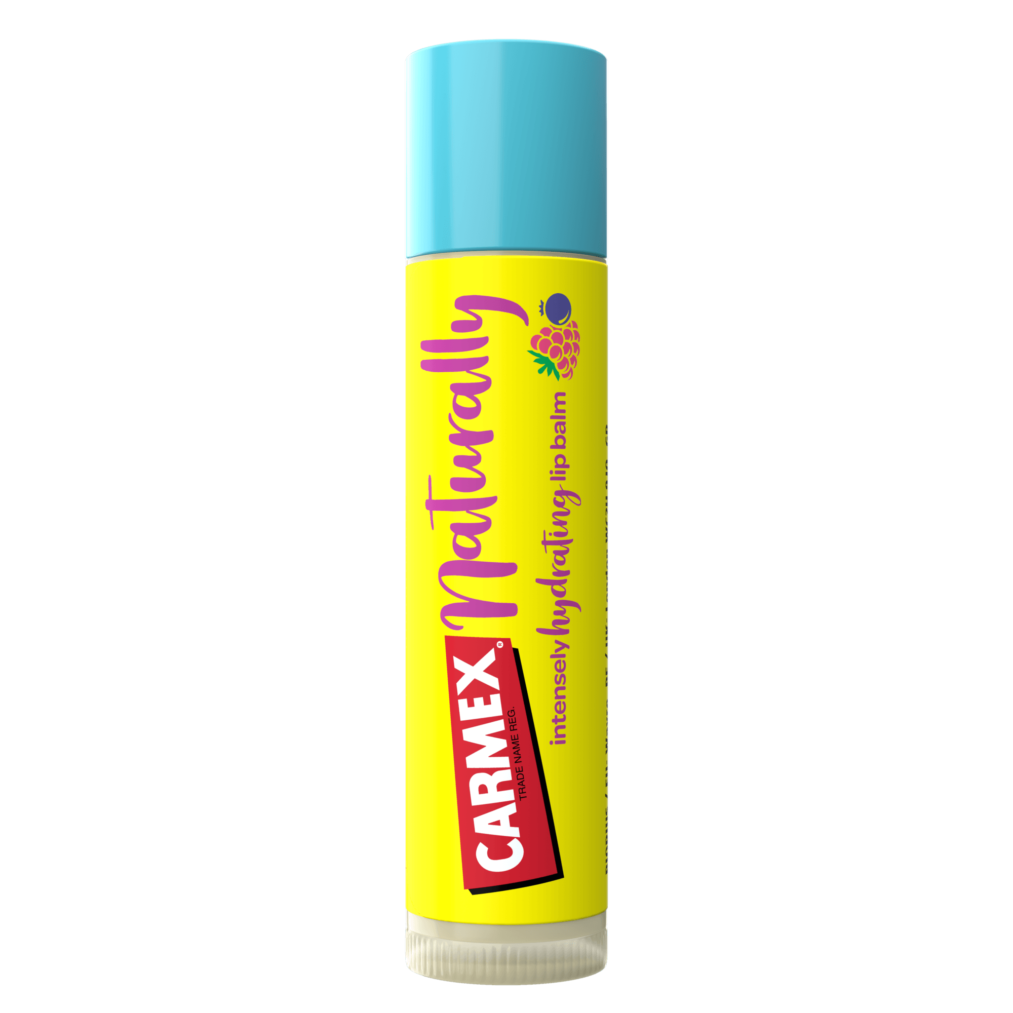Carmex CARMEX Naturally Ajakápoló stift, Bogyós gyümölcsös, a termék csomagolás nélkül