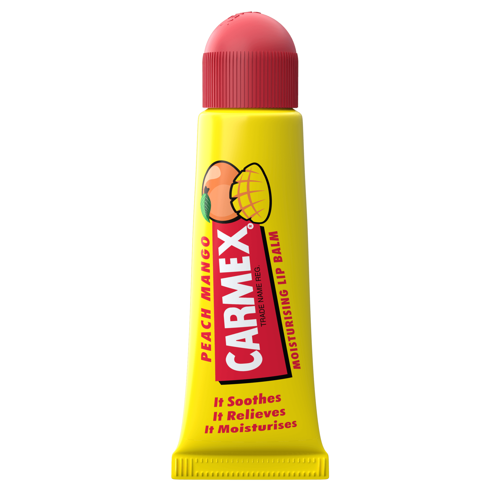 Carmex CARMEX Ajakápoló tubusos, Barackos-mangós, a termék csomagolás nélkül